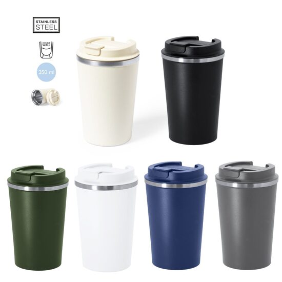Tērauda termokrūze ar dubultu sienu 350ml 